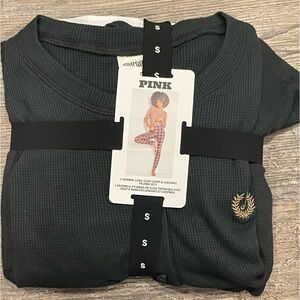 Victoria’s Secret black thermal set